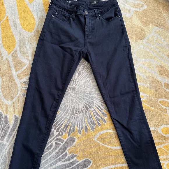 AG Super Skinny Ankle Legging size 24. Dark Navy color. - Picture 2 of 5